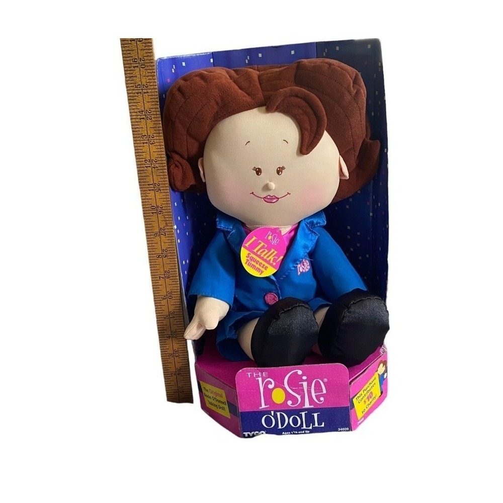 VTG Rosie O' Donnell "ROSIE O'DOLL" Talking Doll TYCO NEW in Original Box 1997